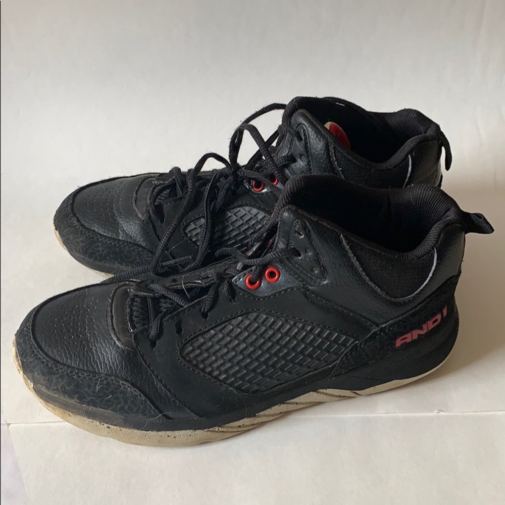 And1 black sneakers size 8 - Picture 2 of 8